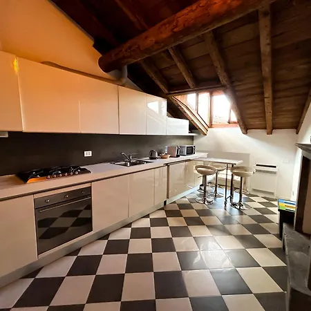 شقة Loft Mansardato Sullo Skyline Di